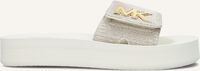 Beige MICHAEL KORS Pantolette MK PLATFORM SLIDE Beige MICHAEL KORS Pantolette MK PLATFORM SLIDE - medium