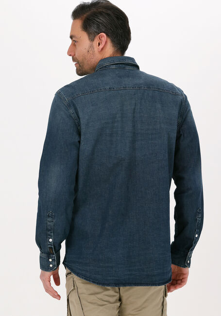 Dunkelblau PME LEGEND Jeansjacke LONG SLEEVE SHIRT TINTED BLUE VINTAGE - large