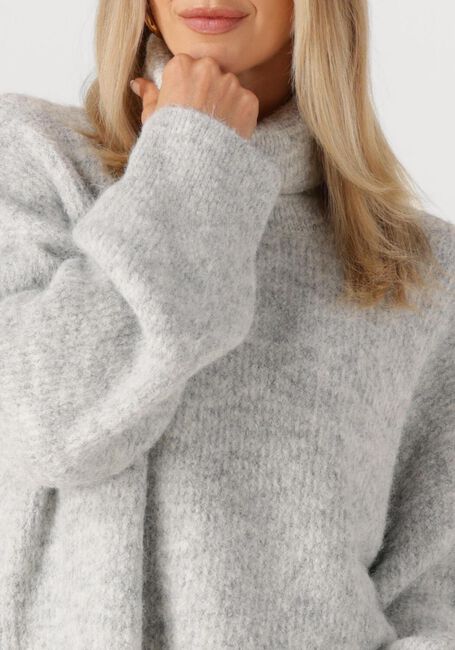 Hellgrau CIRCLE OF TRUST Rollkragenpullover PIP KNIT - large