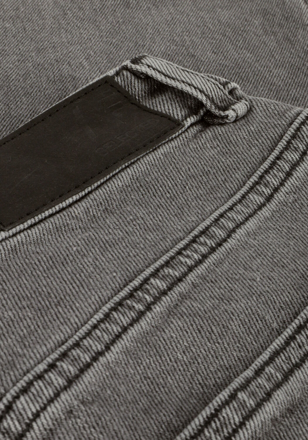 Hellgrau SELECTED WOMEN Wide jeans SLFELOISE HW WIDE LIGHT GREY JEANS - large