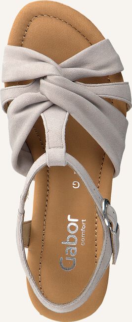 Taupe GABOR Flache Sandalen 828 Taupe GABOR Flache Sandalen 828 - large