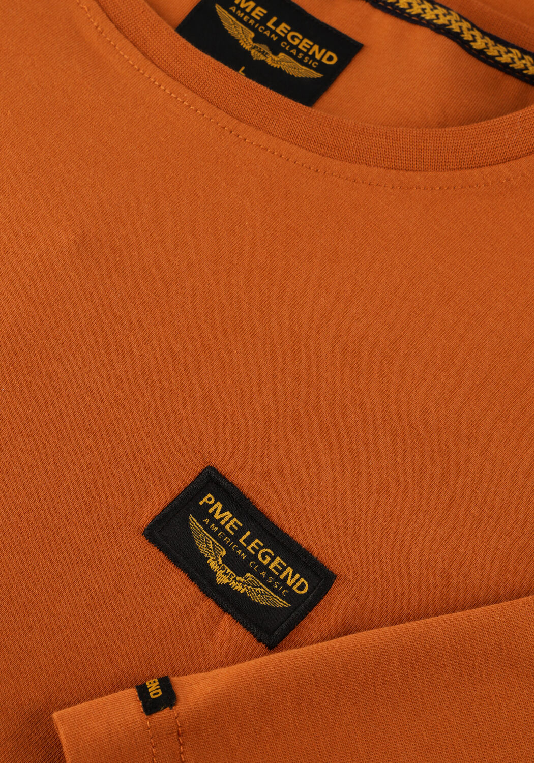 Braune PME LEGEND T-shirt SHORT SLEEVE R-NECK GUYVER TEE - large