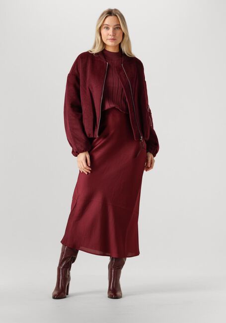 Bordeaux BRUUNS BAZAAR Maxirock BBJOANELLE SKIRT - large