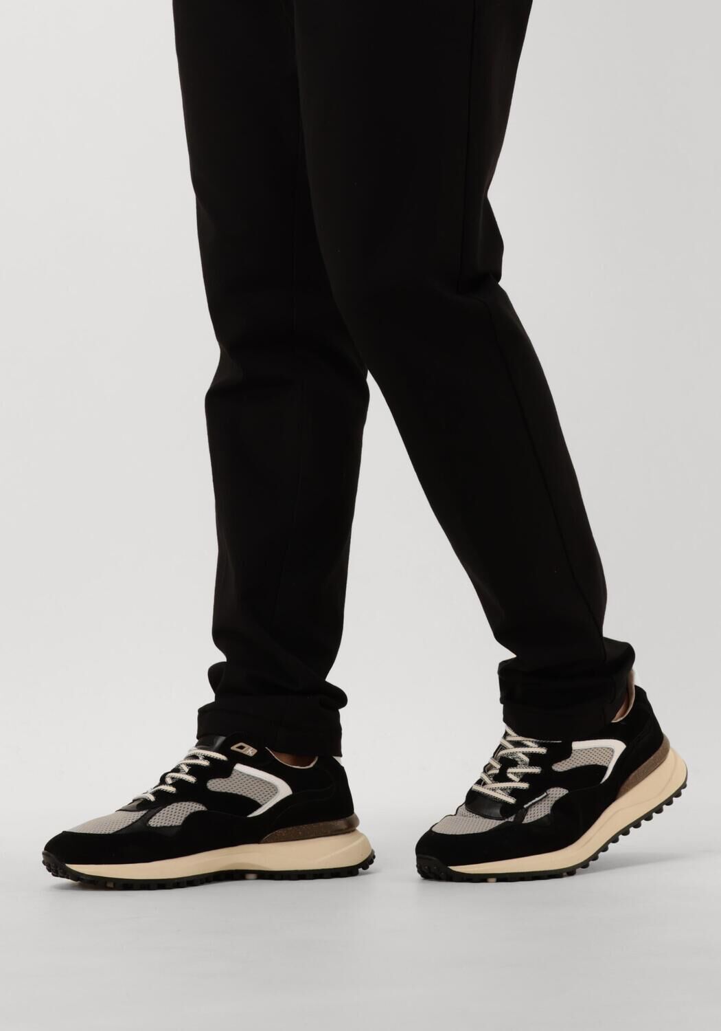 Schwarze FLORIS VAN BOMMEL Sneaker Low SFM-10159 NOPPI - large