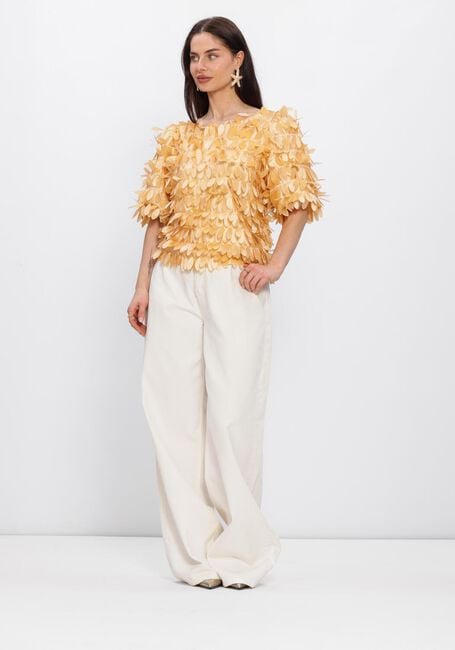 Gelbe AAIKO Blusen ANGELINA PES 526 - large