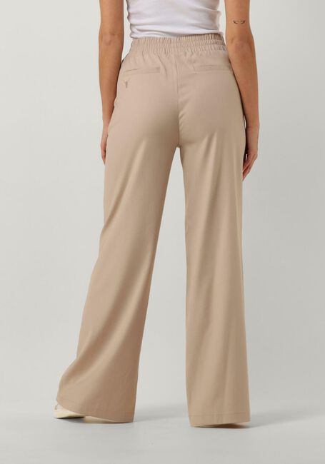 Sand ALIX THE LABEL Hose LADIES WOVEN WIDE LEG PANTS - large