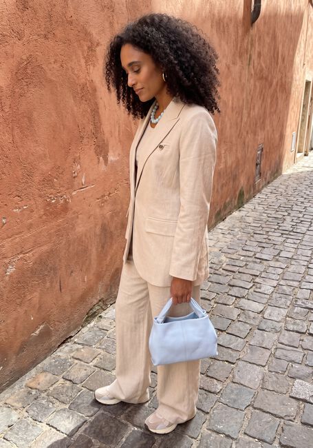 Beige CO'COUTURE Hosen LEENACC LINEN PLEAT LL PANT - large