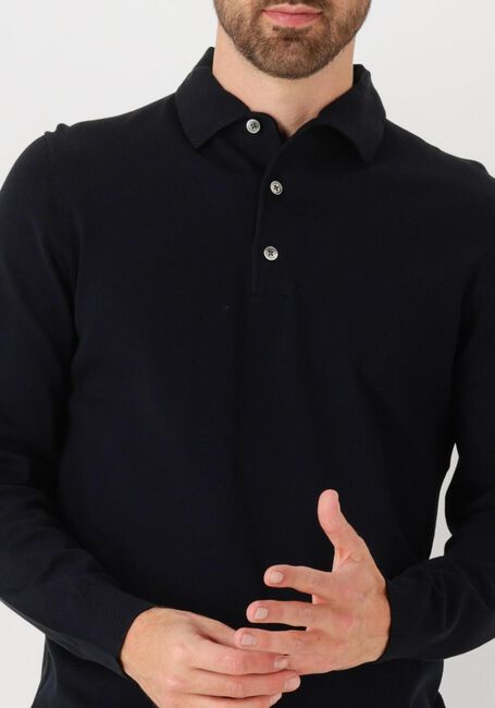 Schwarze PROFUOMO Pullover POLO ONEPIECE LUXURY BASIC - large