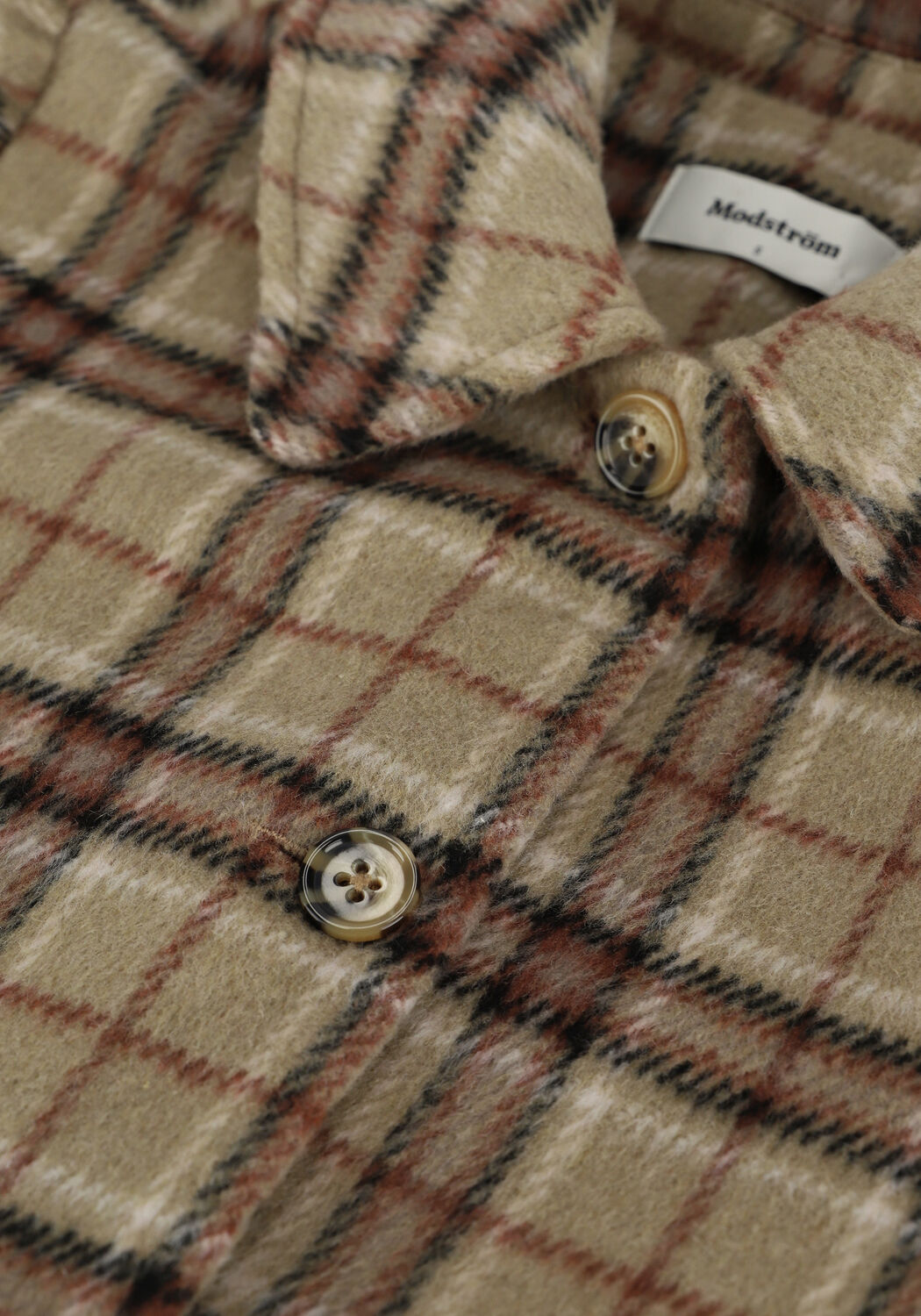 Beige MODSTR&Ouml;M Blusen MADINA BLAZER - large