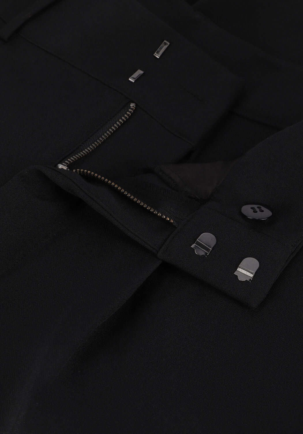 Schwarze MY ESSENTIAL WARDROBE Weite Hose 28 THE TAILORED HIGH PANT - large