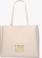 Beige LOVE MOSCHINO Handtasche BIG LOGO 4100 - medium