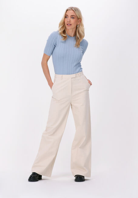 Hellblau ANOTHER LABEL Top CELOSIA KNITTED PULL - large