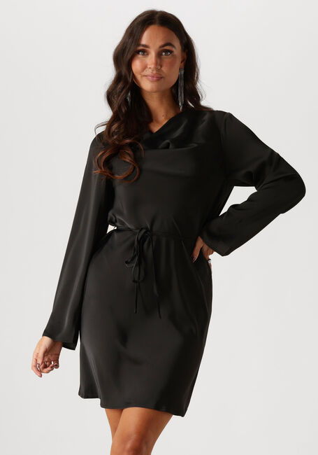 Schwarze NEO NOIR Minikleid VEGA SOFT SATIN DRESS - large