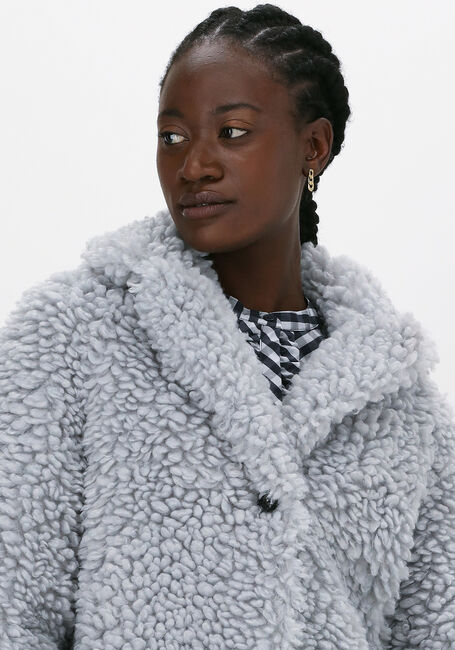 Graue BEAUMONT Teddy-Jacke REVERSIBLE LAMMY COAT - large