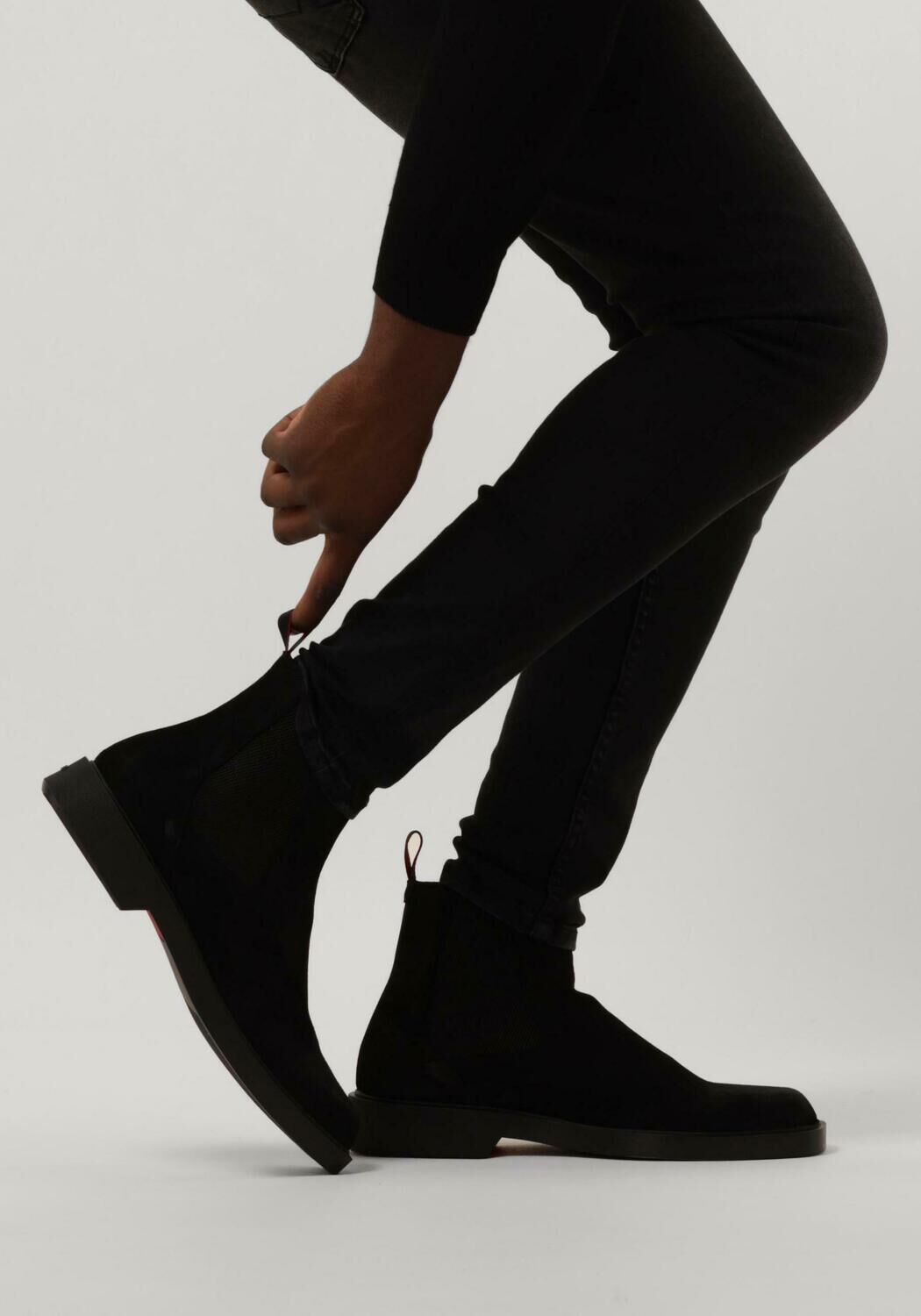Schwarze HUGO Chelsea Boots IKER - large