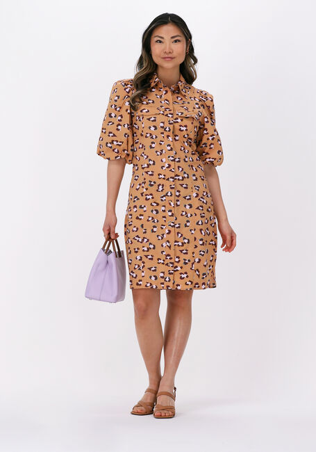 Braune SECOND FEMALE Minikleid KALMA NEW DRESS - large