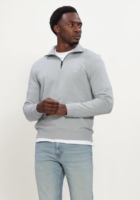 Hellgrau BOSS ORANGE Pullover ZETRUST - large