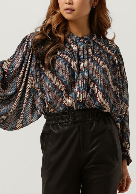 Mehrfarbige/Bunte IBANA Blusen TIREN PRINT - large