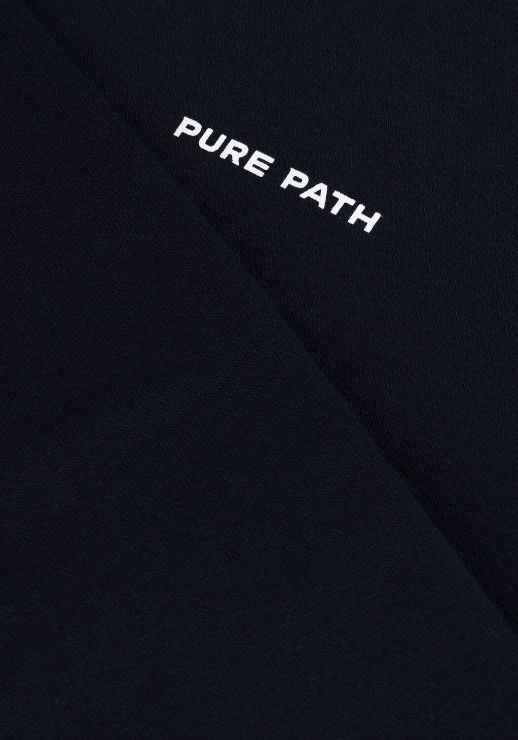 Dunkelblau PURE PATH Sweatshirt ESSENTIAL LOGO HOODIE - large