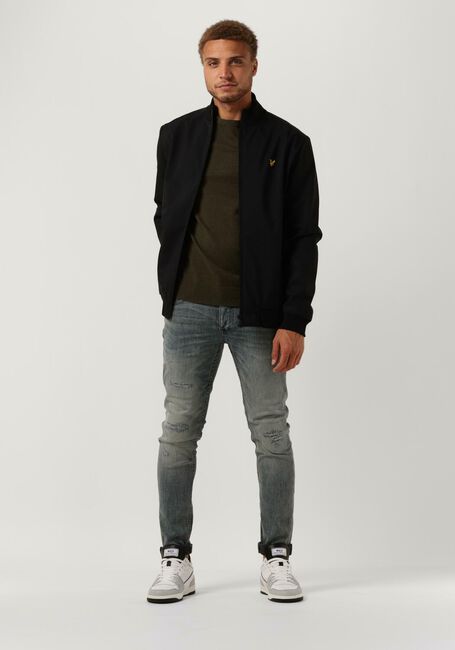 Schwarze LYLE & SCOTT Jack ZIP THROUGH FUNNEL NECK SOFT S - large