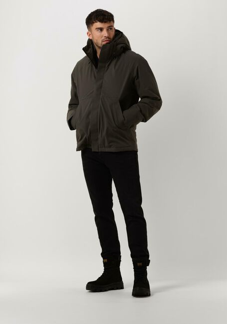 Dunkelgrün KRAKATAU Parkas QM376 - large