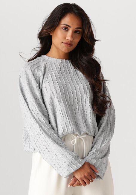 Hellblau STUDIO AMAYA Pullover LUCIE TOP - large