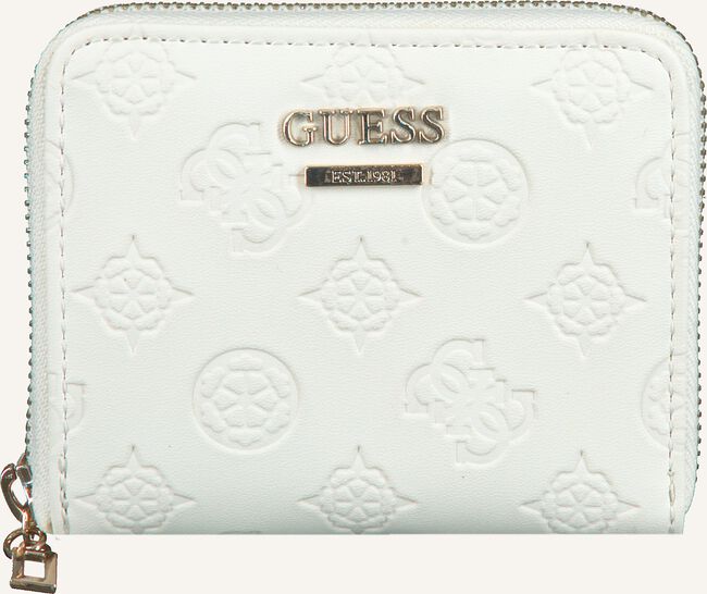Weiße GUESS Portemonnaie LOGO LOVE SLG Weiße GUESS Portemonnaie LOGO LOVE SLG - large