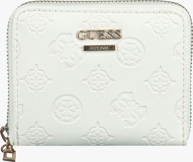 Weiße GUESS Portemonnaie LOGO LOVE SLG - large