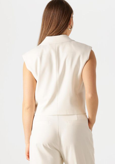 Ecru COPENHAGEN MUSE Gilet CMTAILOR-SHORT WAISCOAT - large