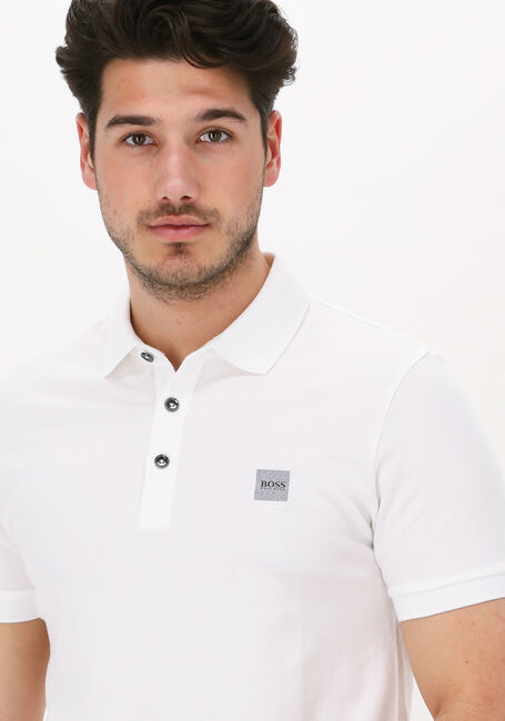 Weiße BOSS Polo-Shirt PASSENGER 10193126 01 - large