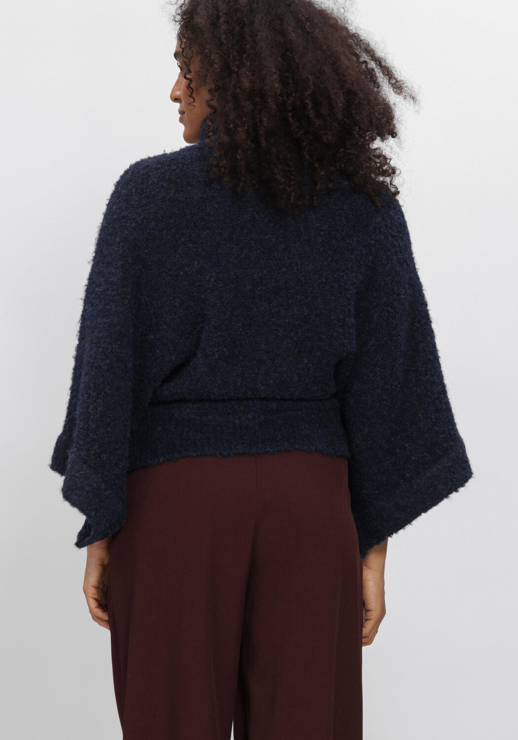 Dunkelblau AIMEE THE LABEL Pullover & Cardigans NAMIBIAW6 KNITTED SWEATER - large