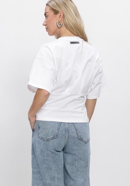 Wei&szlig;e HAUTE L'AMITI&Eacute; Tops & T-shirts ROMIE PLEAT TEE - large