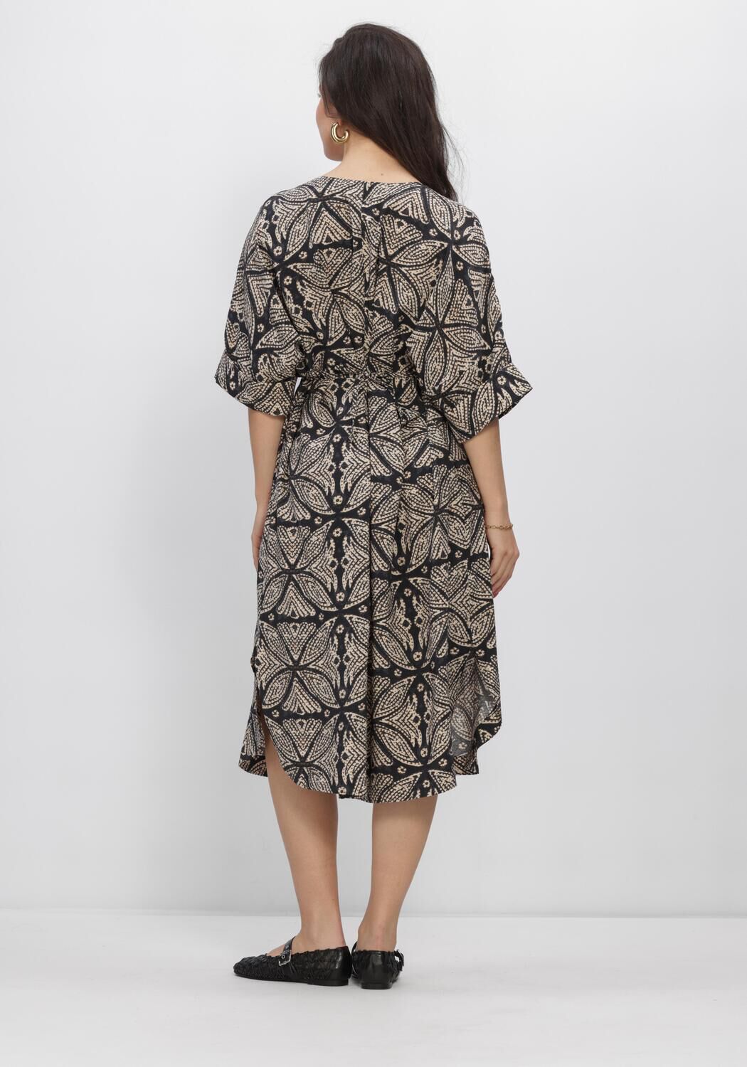 Schwarze SUMMUM Kleider DRESS ETHNIC - large