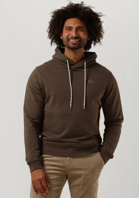 Braune THE GOODPEOPLE Sweatshirt LARSON - large