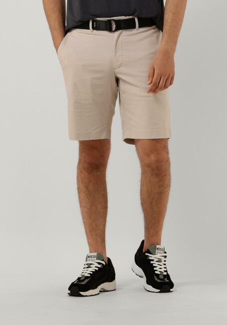 Beige CALVIN KLEIN Kurze Hose MODERN TWILL SLIM SHORT BELT - large