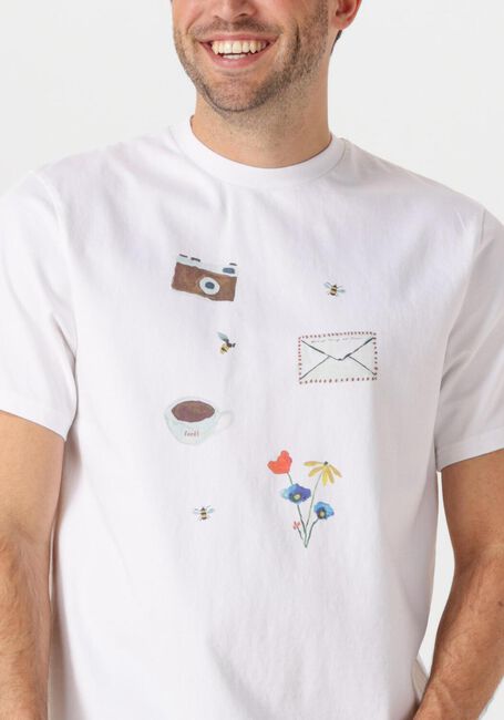 Weiße FORÉT T-shirt THINGS T-SHIRT - large