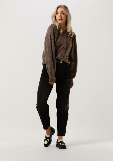 Taupe CO'COUTURE Strickjacke PIXIE POINTELLE CARDIGAN - large