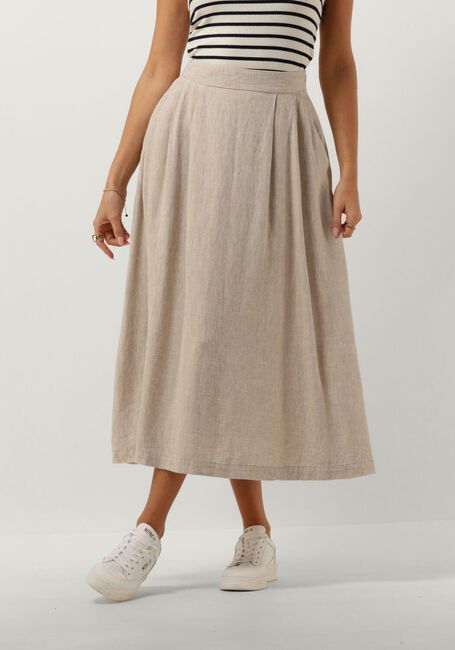 Sand MSCH COPENHAGEN Midirock MSCHJOVENE GINIA HW LONG SKIRT - large