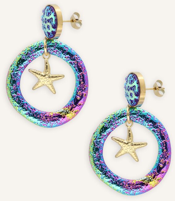 Mehrfarbige/Bunte XANIC Ohrringe LOLA OORBEL Mehrfarbige/Bunte XANIC Ohrringe LOLA OORBEL - large