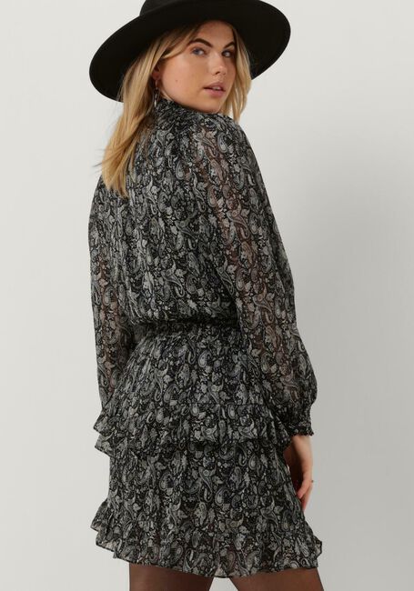 Schwarze NEO NOIR Minikleid PORTO EASY PAISLEY DRESS - large