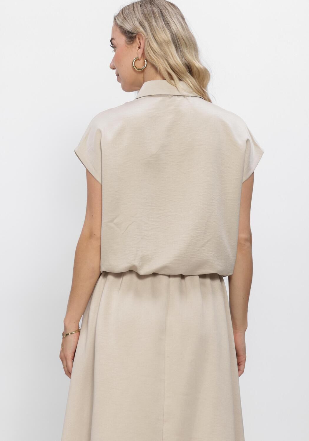 Sand SIMPLE Blusen BLOUSE - large