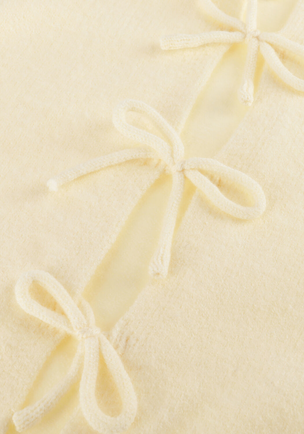 Creme FRANKIE & LIBERTY Strickjacke TIRZA BOWTIE CARDIGAN - large