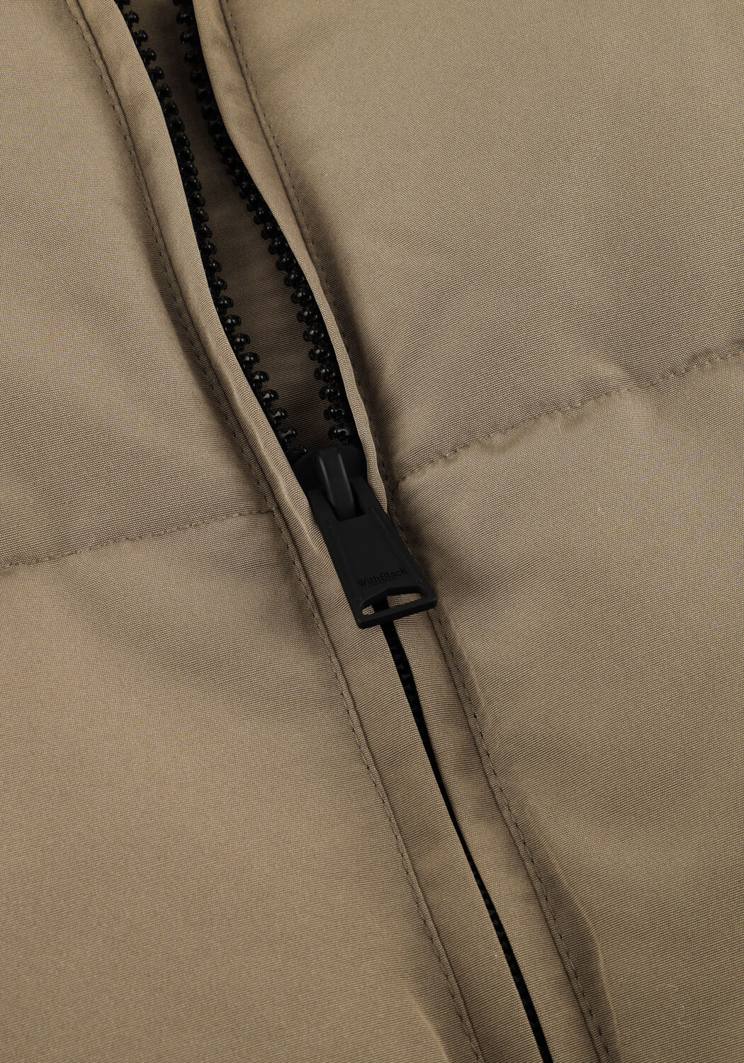 Khaki WITHBLACK Wattierte Jack WBLGLORIAN PUFFER JACKET - large