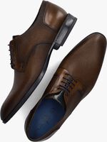 Cognacfarbene GIORGIO Business Schuhe 40325 - medium