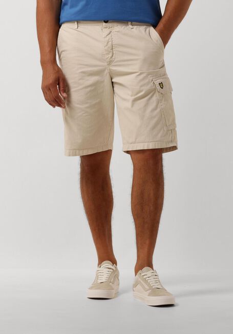 Beige LYLE & SCOTT Kurze Hose WEMBLEY CARGO SHORT - large