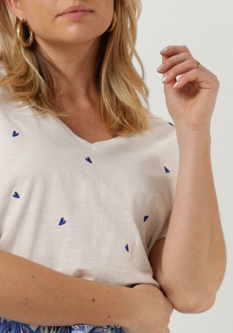 Nicht-gerade weiss FABIENNE CHAPOT T-shirt PHIL V-NECK TEE 307 - large