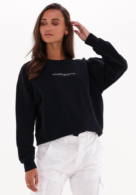 Schwarze PENN & INK Sweatshirt S22F1103LAB - large