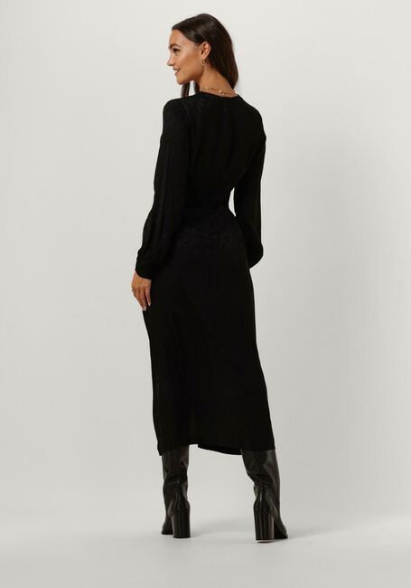 Schwarze IDANO Midikleid DOUCE UNI - large