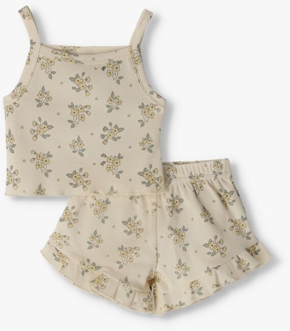 Beige QUINCY MAE  EVIE TANK AND SHORTIE SET - large