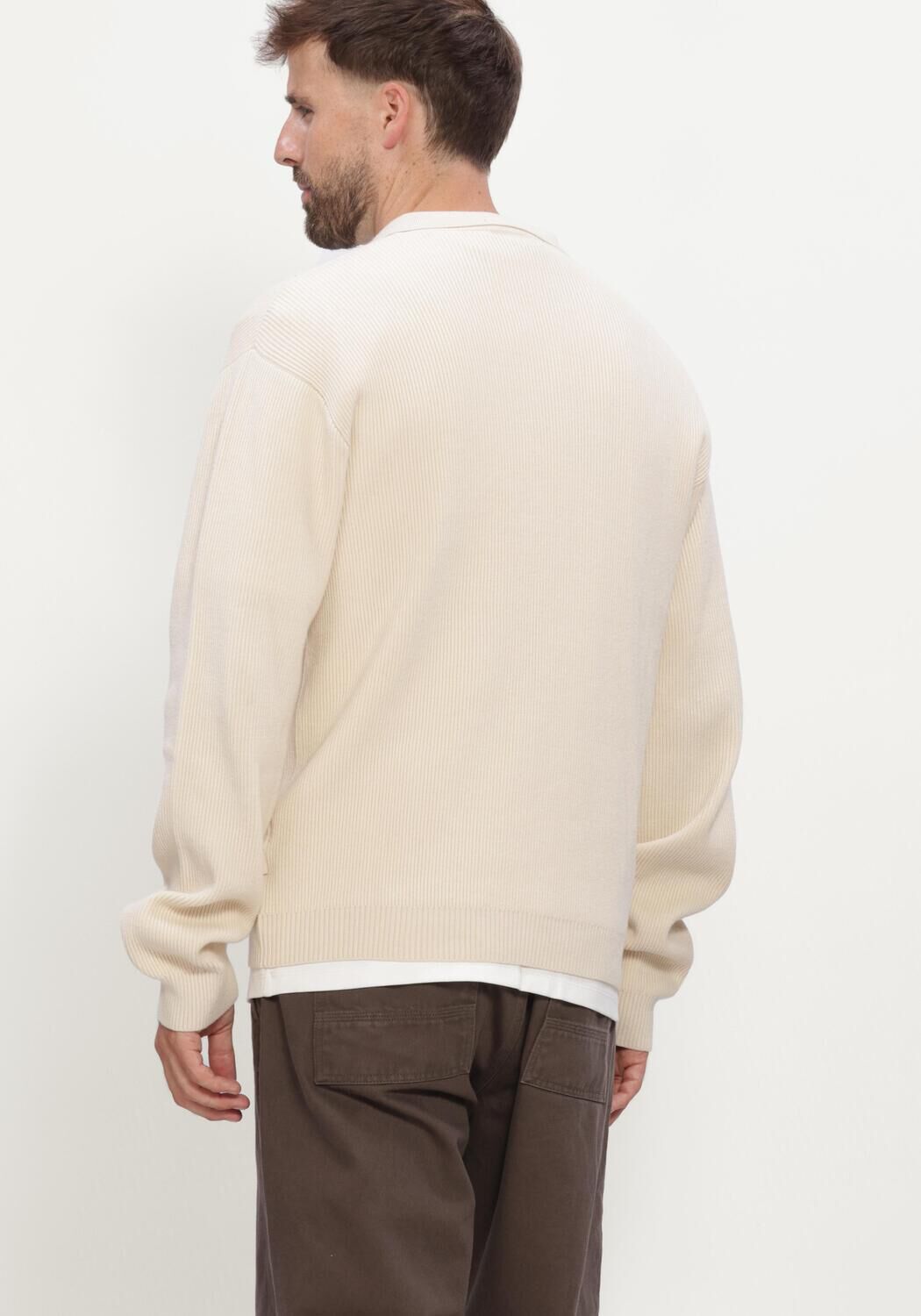 Ecru MACE Pullover M-ALFIE - large